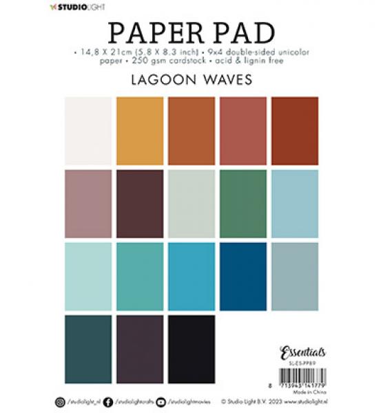 Studiolight, Paper Pad Lagoon waves Essentials nr.89
