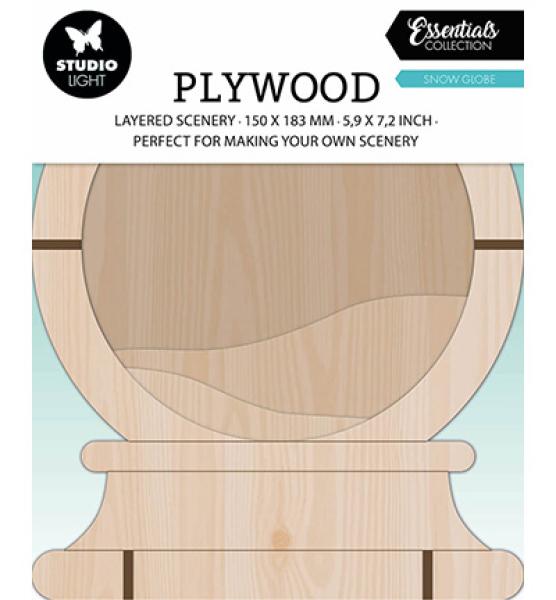 Studiolight • Plywood Snowglobe Essentials nr.01