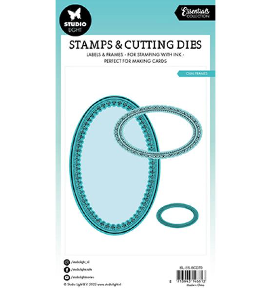 Studiolight • Stamp and Die Oval frames Essentials nr.70