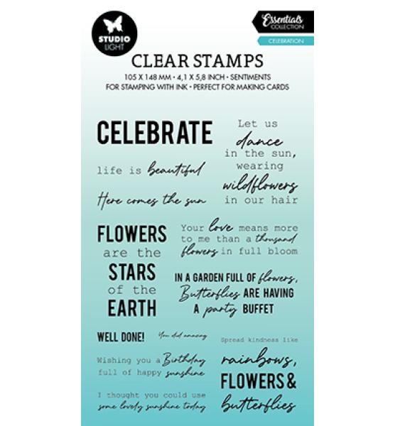 Studiolight, Stamp Celebrate sentiments Essentials nr.388