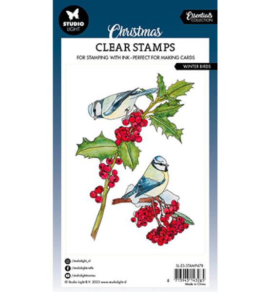 Studiolight • Stamp Winter birds Essentials nr.478
