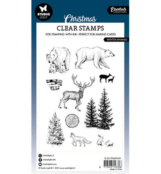 Studiolight • Stamp Winter animals Essentials nr.480