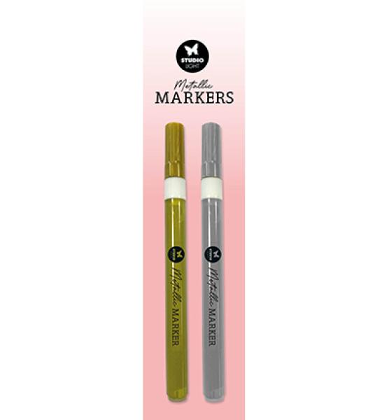 Studiolight • Metallic markers Gold and Silver Essentials Tools nr.12