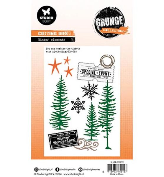 Studiolight • Die Winter elements Grunge Collection nr.832
