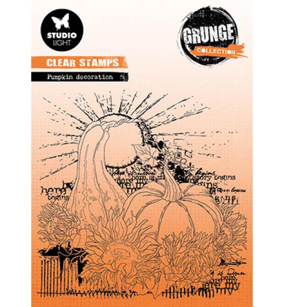 Studiolight • Stamp Pumpkins Grunge collection nr.454