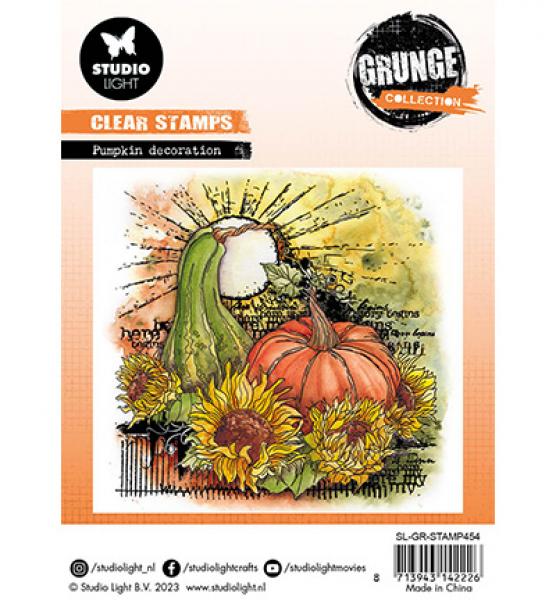 Studiolight • Stamp Pumpkins Grunge collection nr.454