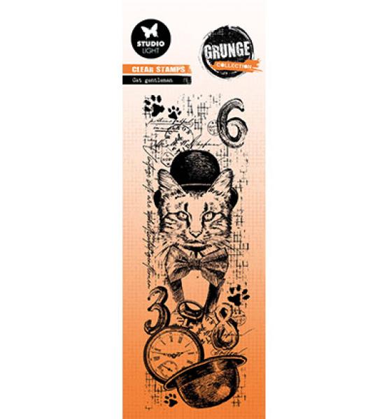 Studiolight • Stamp Cat gentleman Grunge Collection nr.511