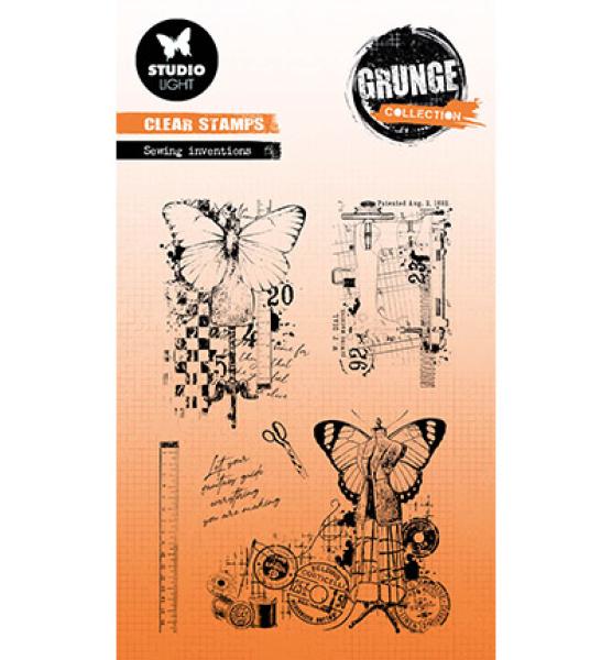 Studiolight • Stamp Sewing inventions Grunge Collection nr.516