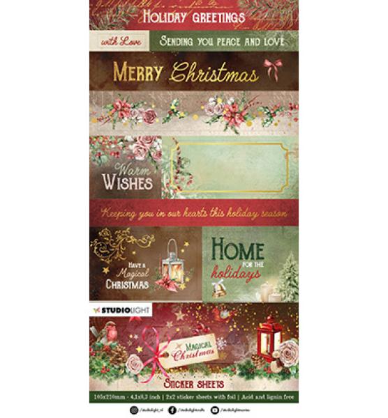 Studiolight • Sticker sheets Magical Christmas nr.13