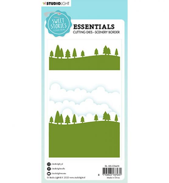 Studiolight, Die Border trees Sweet Stories Essentials nr.429