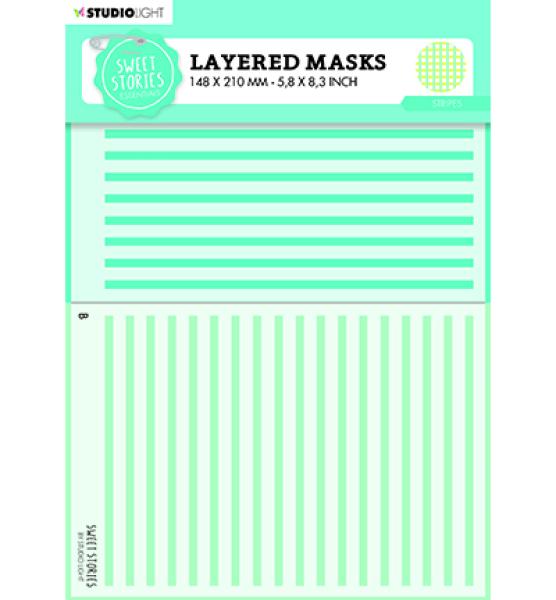 Studio Light • Mask Stripes Sweet Stories nr.190