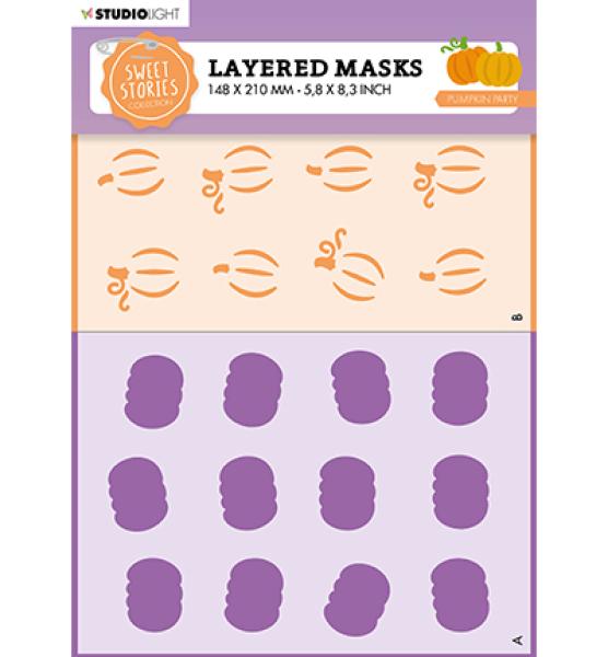 Studiolight • Stencil Pumpkin party Sweet Stories nr.243