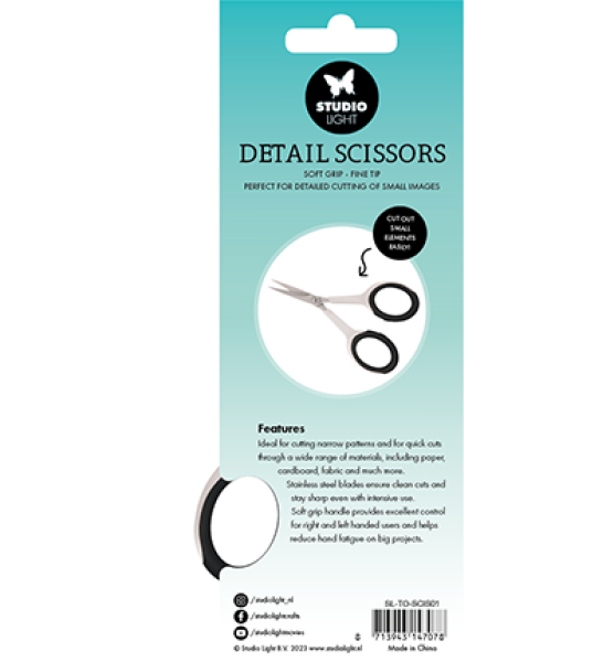 Studiolight • Detail Scissor soft grip fine tip Essentials Tools nr.01