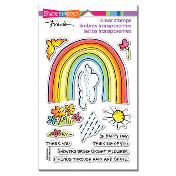 Stampendous, Rainbow Bright Perfectly Clear Stamps