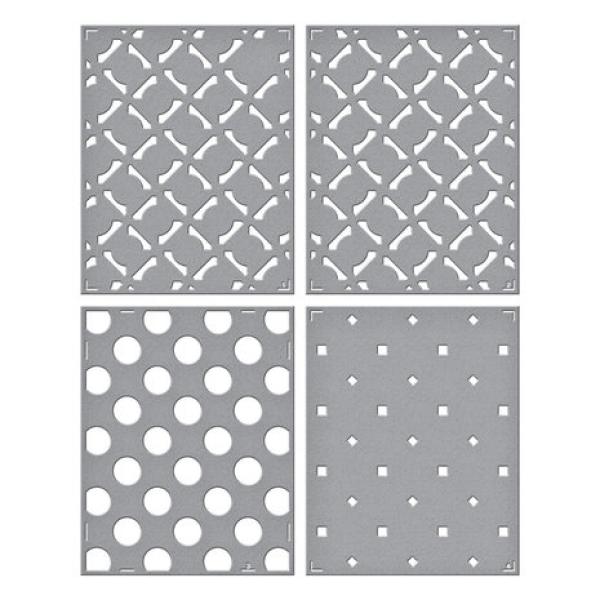 Spellbinders, Layered Geometric Optical Stencils