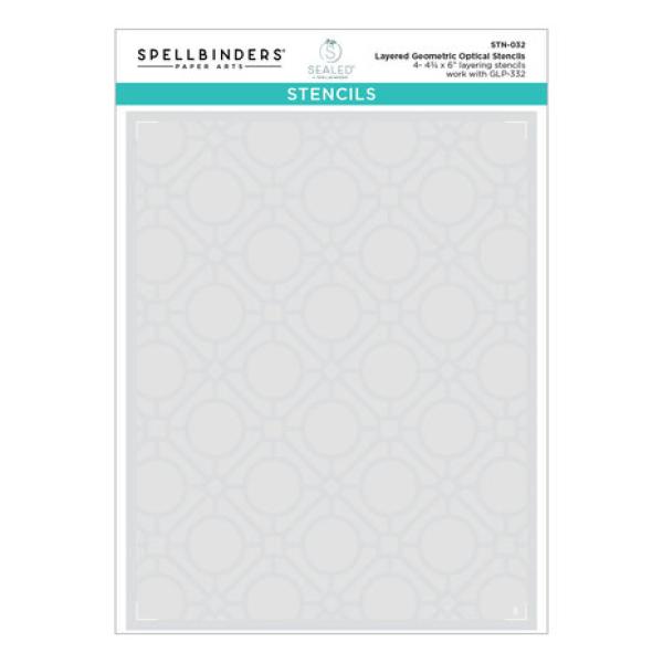Spellbinders, Layered Geometric Optical Stencils