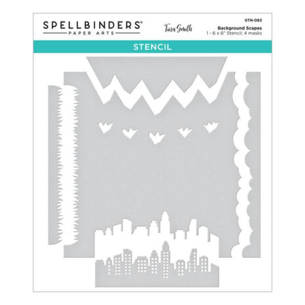Spellbinders, Background Scapes Stencils