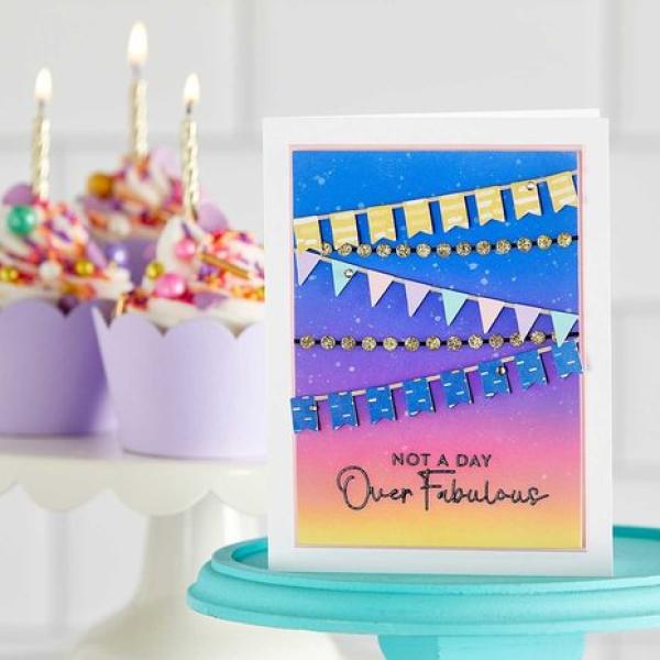 Spellbinders, Awesome Birthday Clear Stamp