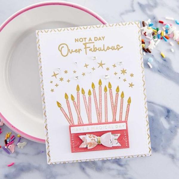 Spellbinders, Awesome Birthday Clear Stamp