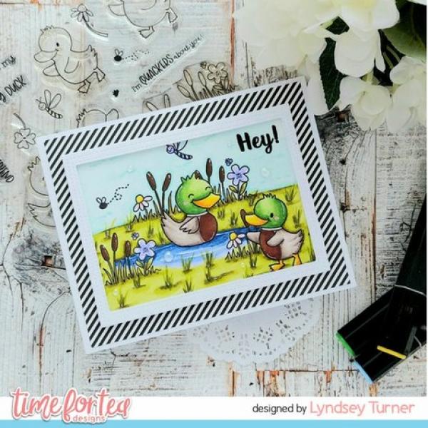 Time for Tea, Lucky Ducks Clear Stamps