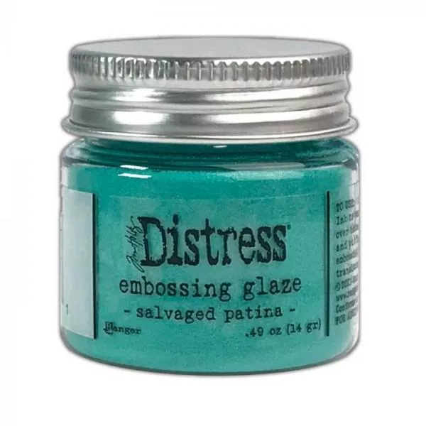 Ranger • Distress embossing glaze Salvaged patina