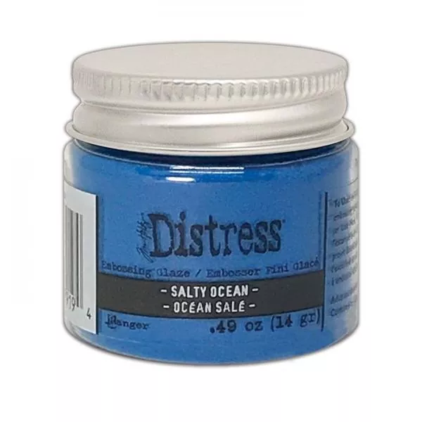 Ranger • Distress embossing glaze Salty ocean