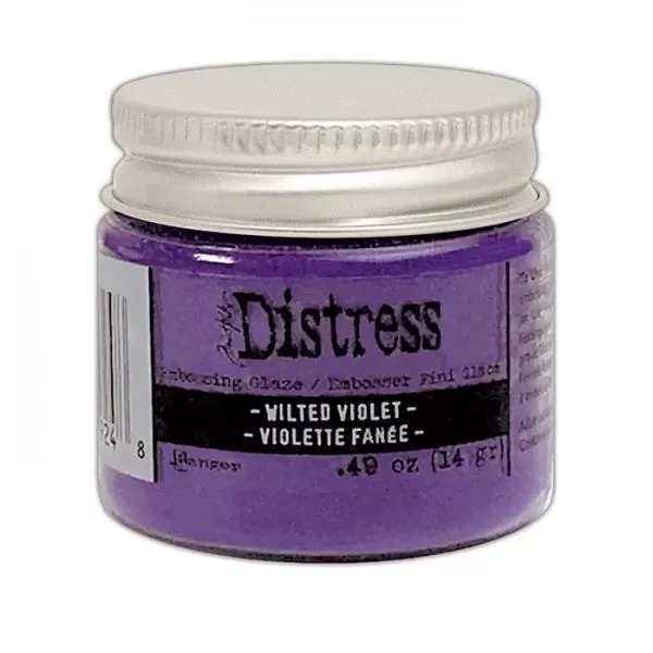 Ranger • Distress embossing glaze Wilted violet