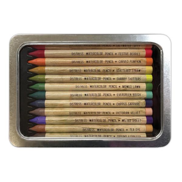 Ranger • Tim Holtz Distress Watercolor Pencils Kit 4