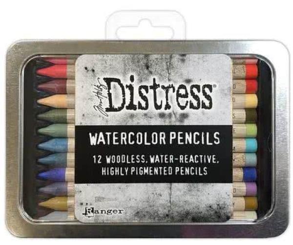 Ranger • Tim Holtz Distress Watercolor Pencils Kit 6