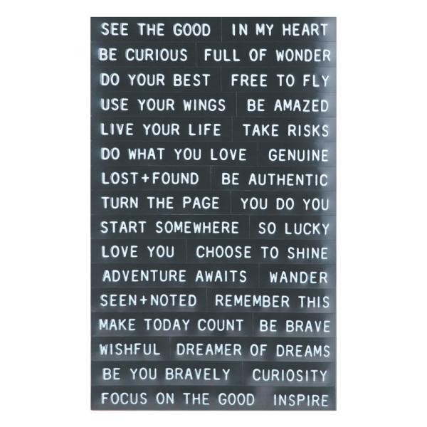 Idea-ology, Tim Holtz Label Stickers Thoughts