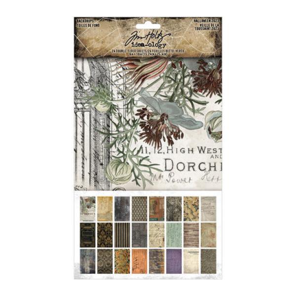 Idea-ology, Tim Holtz Halloween Backdrops