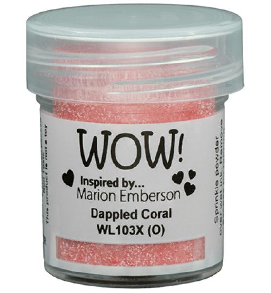 WOW!, Embossing Powder, Embossing Colour Blends Dappled Coral