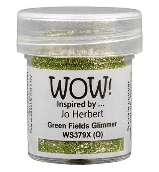WOW!, Embossing Powder, Embossing Glitters Green Fields Glimmer