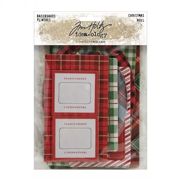 Tim Holtz Baseboards Christmas