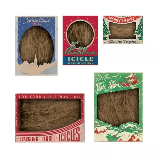 Tim Holtz Vignette Box Tops Christmas