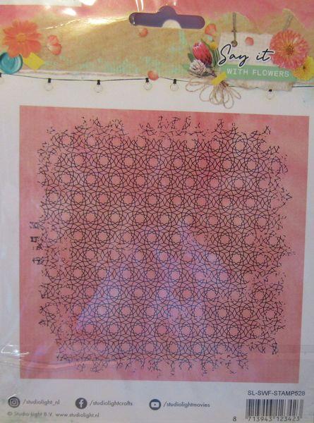Studiolight, Stamp Say it with Flowers Background