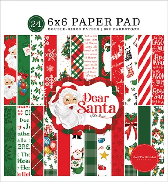 Carta Bella Dear Santa 6x6 Inch Paper Pad