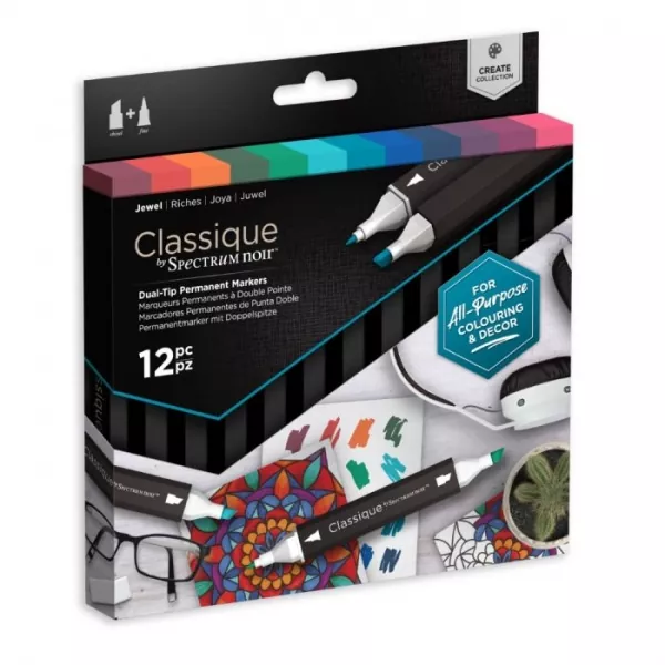 Spectrum Noir Classique (12PC) - Jewel, Crafters Companion