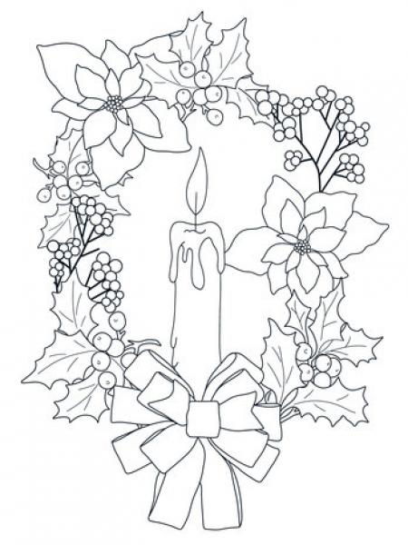 Crafters Companion, Card Front Colouring Pads Natures Christmas