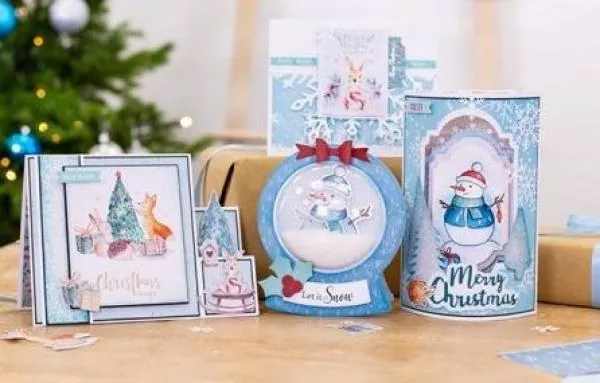 Crafter's Companion Watercolour Christmas 6x6 Inch Paper Pad