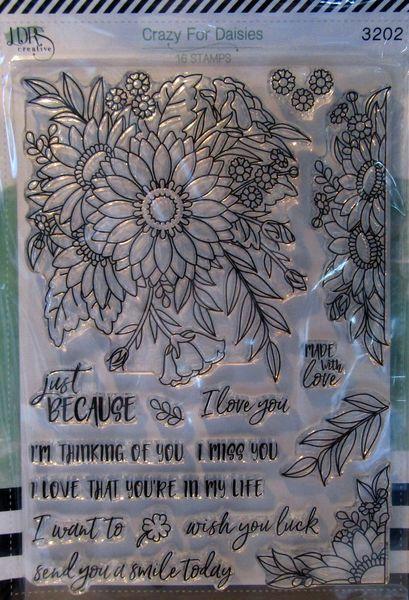LDRS, Stamp.- and Die Set Crazy for Daisies