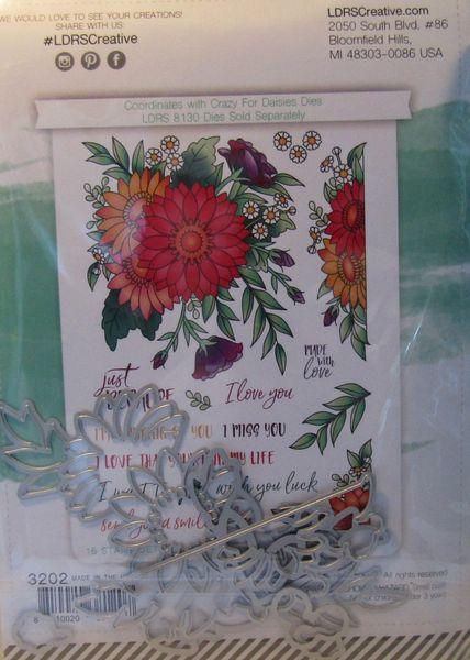 LDRS, Stamp.- and Die Set Crazy for Daisies