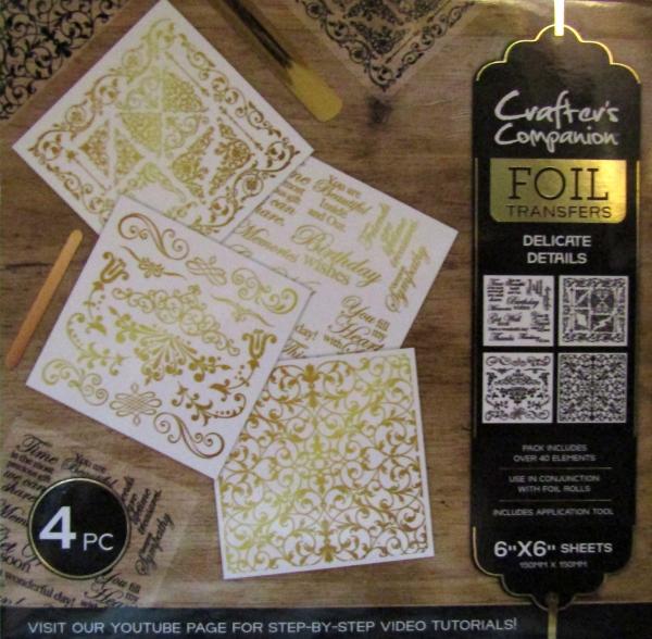 Crafters Companion, Foil Transfer Delicate Details