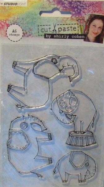Studiolight, Stamps Funky Elephants