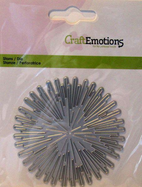CraftEmotions, Stanzschablone Sonne