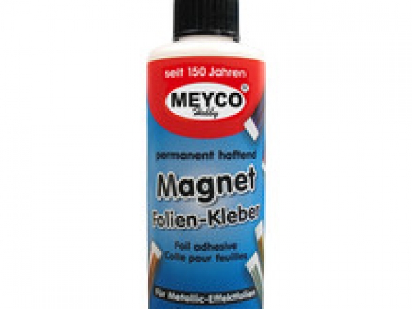 Meyco, Folienkleber / Magnetkleber, 90 ml Flasche