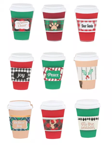 Fun Stampers Journey Christmas Cheer Coffee Cup