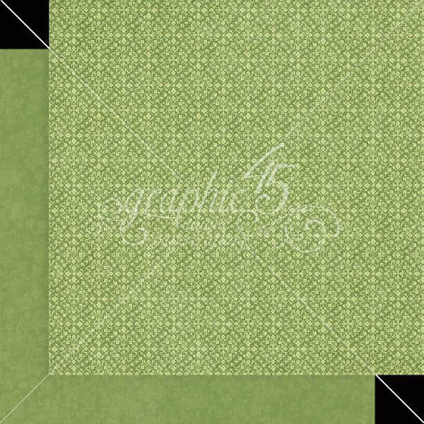 Graphic 45 Bloom 12x12 Inch Patterns & Solid Pad, Papierblock