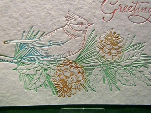 GALERIE, Grußkarte Spellbinder, Christmas Greetings Press Plate