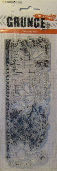 Studiolight, Stamps Grunge Collection Flowers